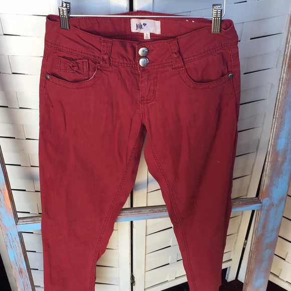 Burgundy jeans - Picture 3 of 7